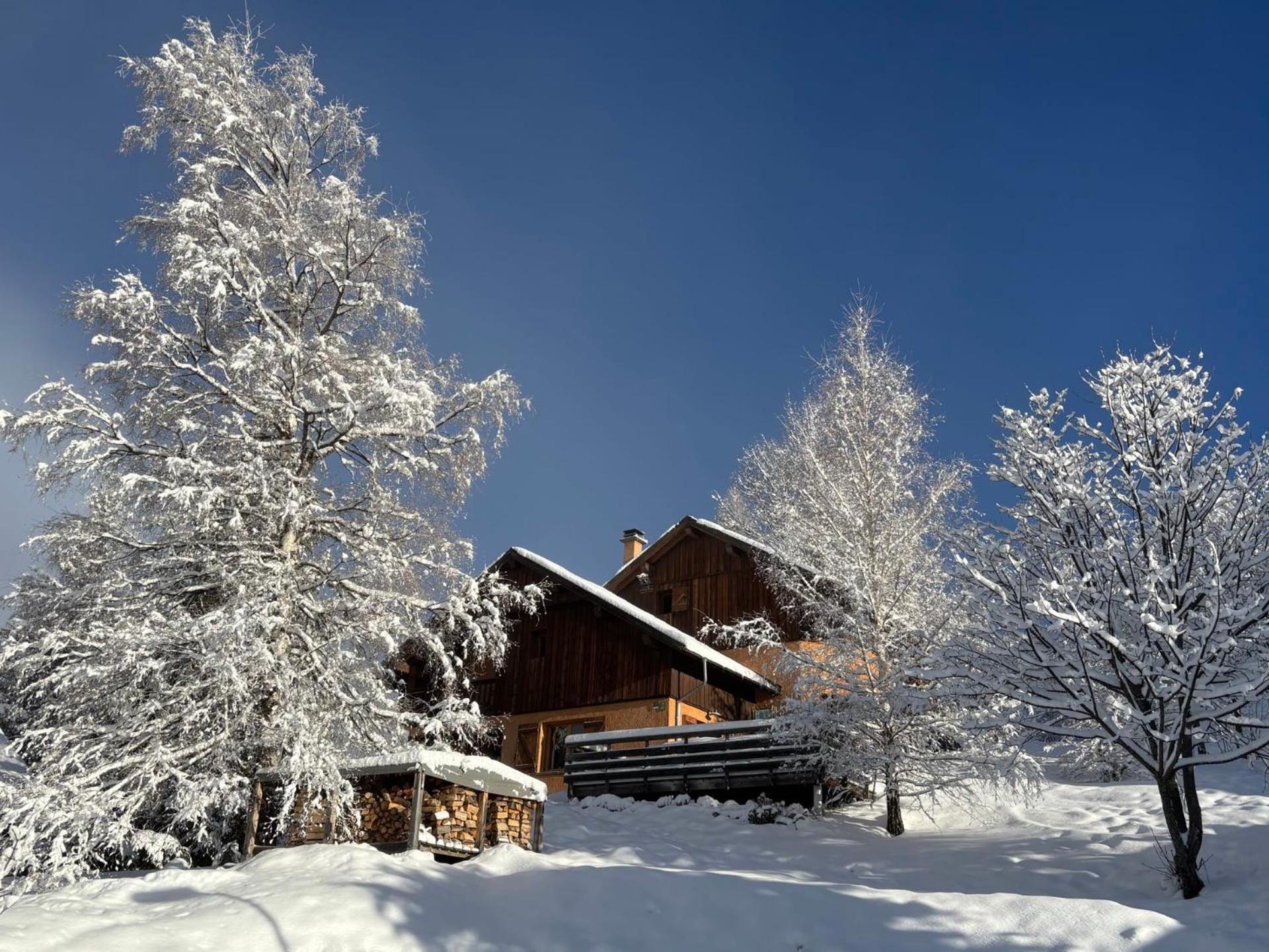 Chalet Rouge Ou Blanc Villard-Reculas Exterior photo